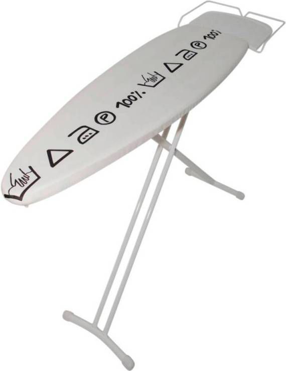 Disco Publiciteit weduwe Tefal TI1200 Strijkplank 124 x 40 cm Strijkoppervlak Wit -  Strijkijzerswebshop.nl